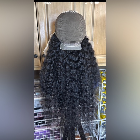 ❤️NEW ❤️100% Human Hair HD Lace Front Wig 30” Density 180 MEDIUM TO LARGE HEAD - Picture 8 of 11